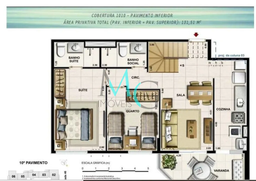 Apartamento, 3 quartos, 80 m² - Foto 16