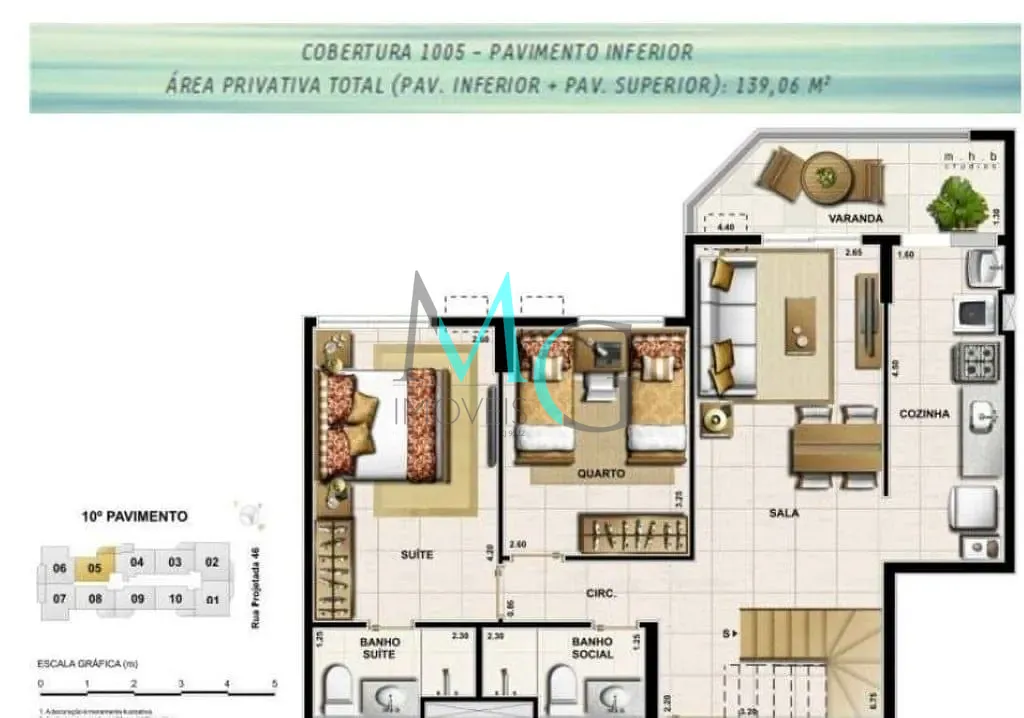 Apartamento, 3 quartos, 80 m² - Foto 22
