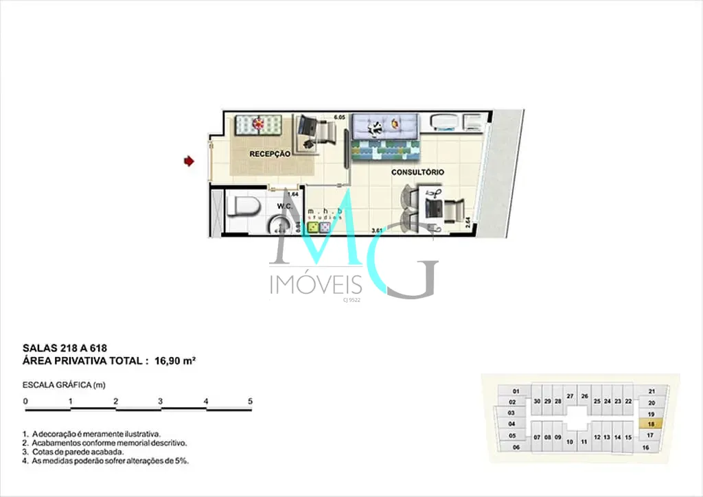 Sala-Conjunto, 21 m² - Foto 7