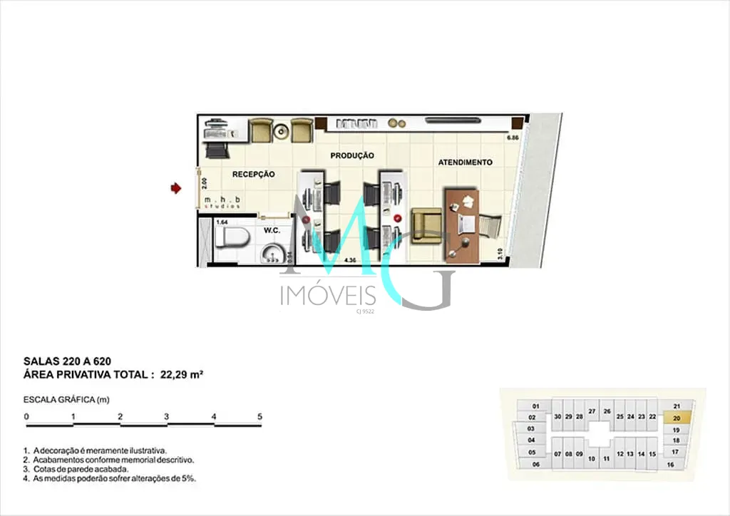 Sala-Conjunto, 21 m² - Foto 15