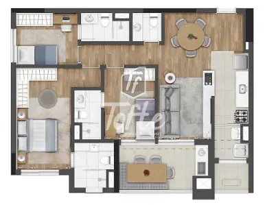 Apartamento, 3 quartos, 96 m² - Foto 28