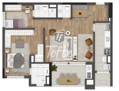 Apartamento, 3 quartos, 96 m² - Foto 29