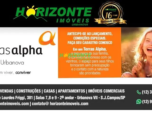 Terreno com 330m², à venda, no bairro Urbanova em São José dos Campos